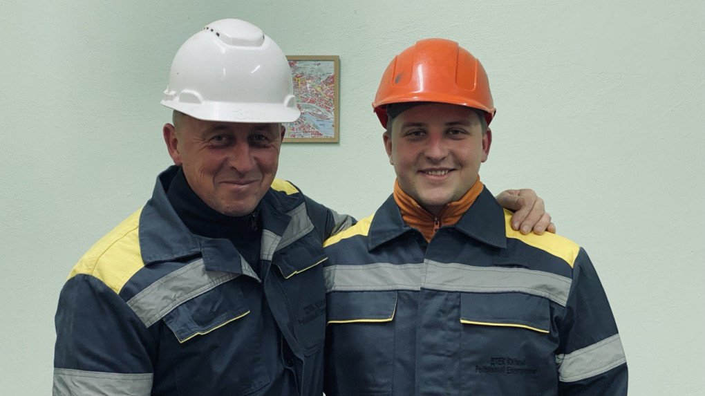 Edvard Kachkov y su hijo (Fuente: Edvard Kashkov)