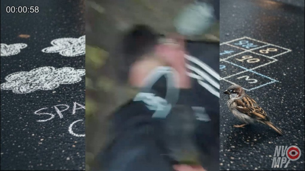 Screenshot from a video of a Nazi group launching an attack. (Source: Nazi Video Monitoring Project (NVM Project) 