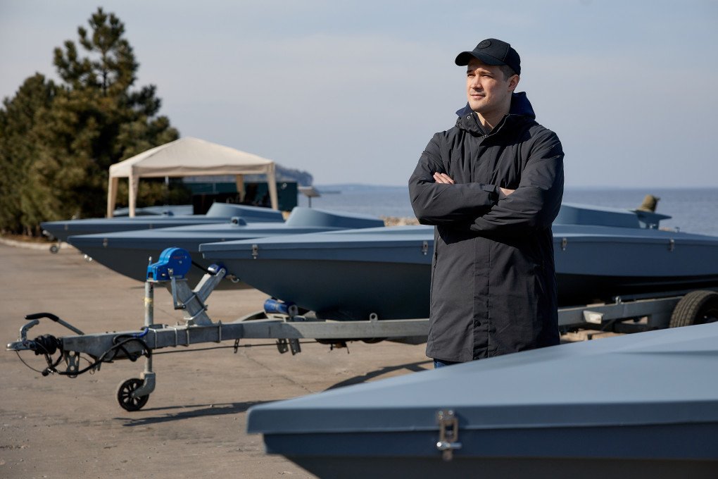 Fedorov and see drones, Photo: Ministry of Digital Transformation.