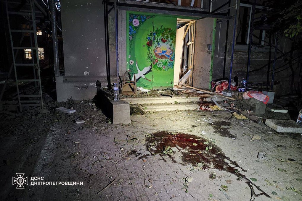 Aftermath of a Russian strike on a maternity hospital in Kamyanske, Dnipropetrovsk region, Ukraine, on July 29, 2025. (Source: SES) Aftermath of a Russian strike on a maternity hospital in Kamyanske, Dnipropetrovsk region, Ukraine, on July 29, 2025. (Source: SES)
