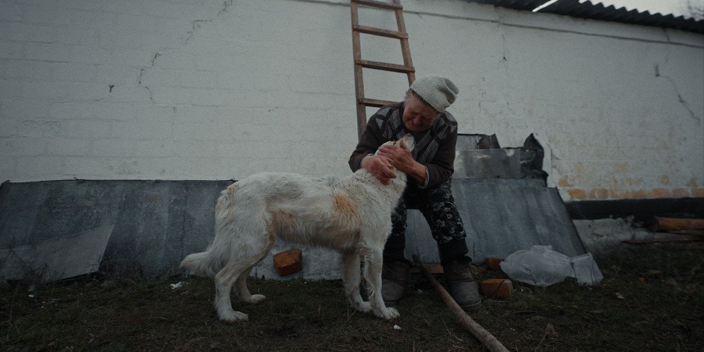 Still from the film “RESCUE.” (Source: Ukrainian organization Every Animal)