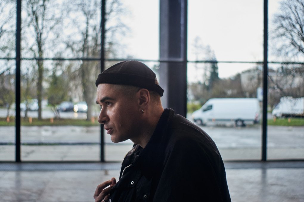 Nikita Kadan at Pavilion 13. (Photo: Louis Beaudemont/UNITED24 Media)