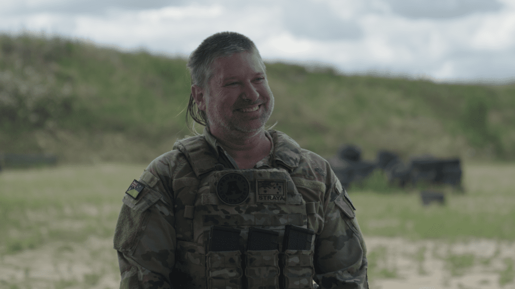 J. Robert Ralph—call sign “Solo”—came to Ukraine all the way from Australia. Photo: UNITED24