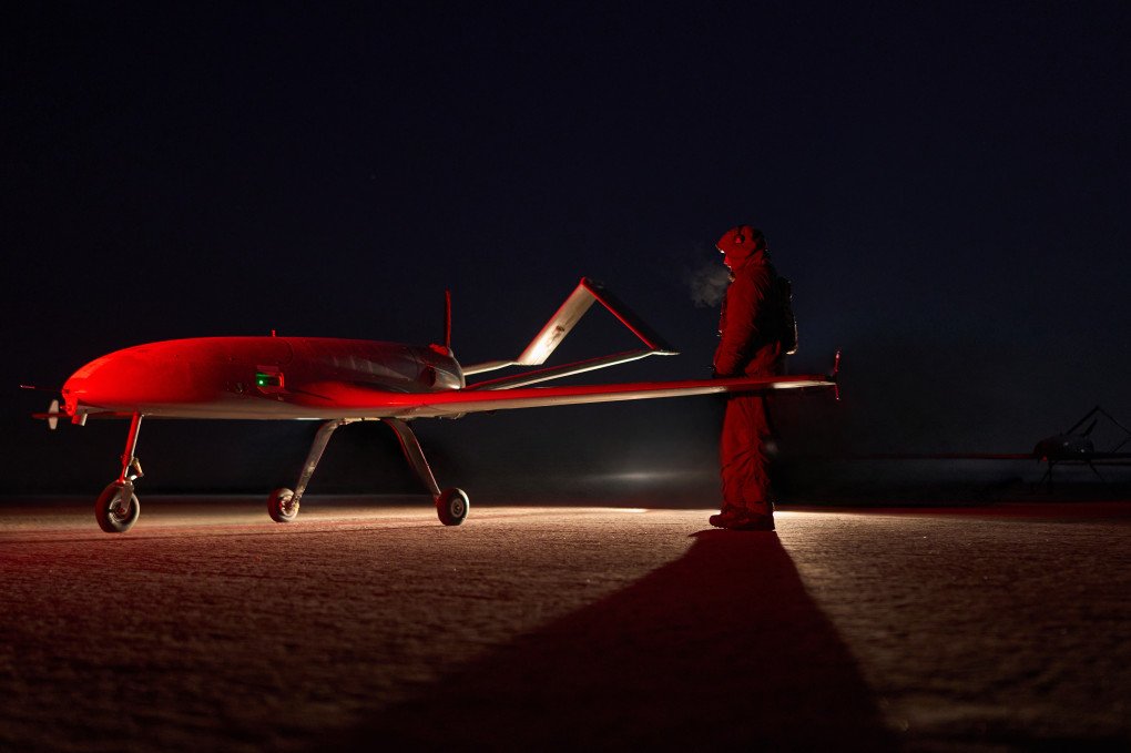 Ukrainian Liutyi deep-strike drones ready for deployment at a covert Ukrainian base. Photo: Mykyta Shandyba Ukrainian Liutyi deep-strike drones ready for deployment at a covert Ukrainian base. Photo: Mykyta Shandyba