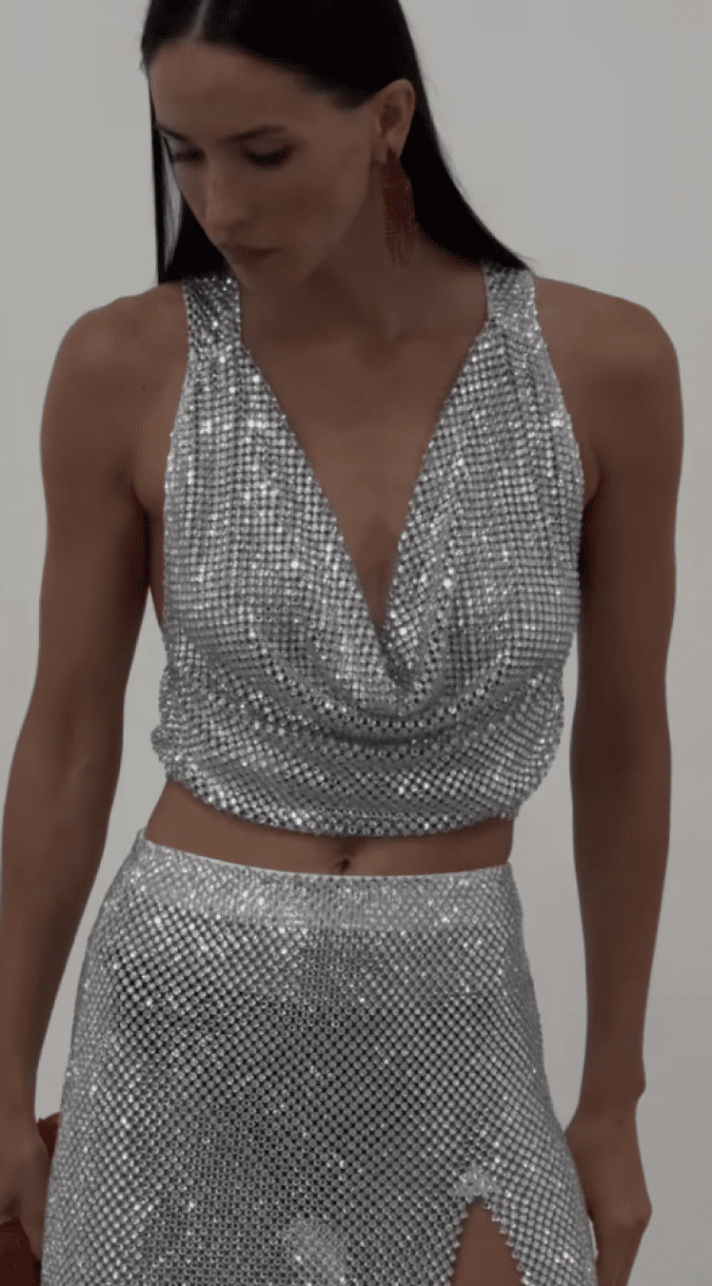 A dress, coppied by Russian brand Mesh n Flesh. (Source: Mesh n Flesh/Instagram)