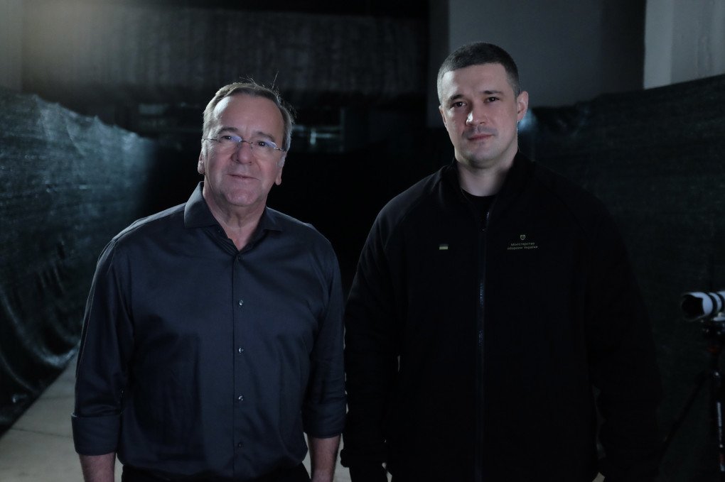 Germany’s Minister of Defense, Boris Pistorius, and Ukraine's Defense Minister, Mykhailo Fedorov. UNITED24 Media