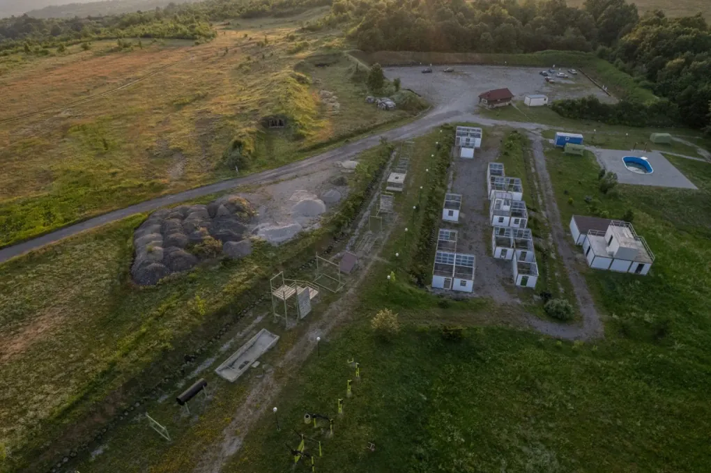Alfa-Metal, a private training center in Bulgaria, viewed from a drone above. (Source: Alfa-Metal) Alfa-Metal, a private training center in Bulgaria, viewed from a drone above.