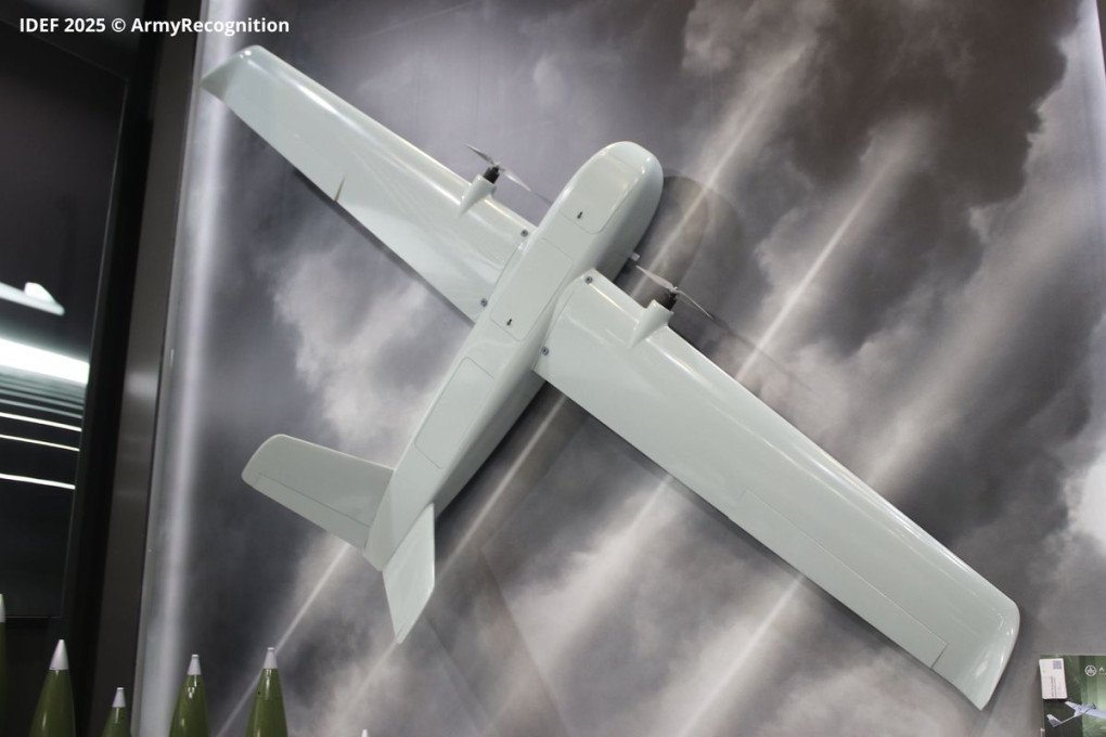 Ukrainian Cetus-X drone at IDEF 2025 defense exhibition in Istanbul (Source: Army Recognition Group) Ukrainian Cetus-X drone at IDEF 2025 defense exhibition in Istanbul (Source: Army Recognition Group)