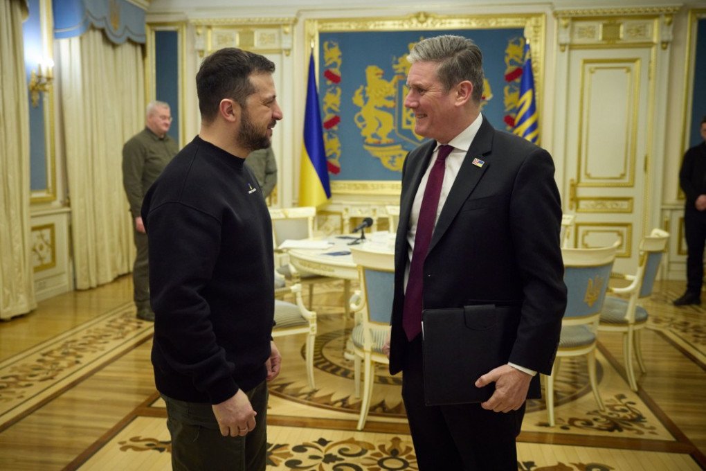 Meeting between Keir Starmer and Volodymyr Zelenskyy in Kyiv, 2023. Source: Zelenskyy official website Meeting between Keir Starmer and Volodymyr Zelenskyy in Kyiv, 2023. Source: Zelenskyy official website