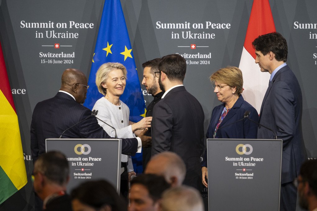 Joint press conference of the second day on the Summit on Peace for Ukraine. (Source: FDFA) Joint press conference of the second day on the Summit on Peace for Ukraine. (Source: FDFA)