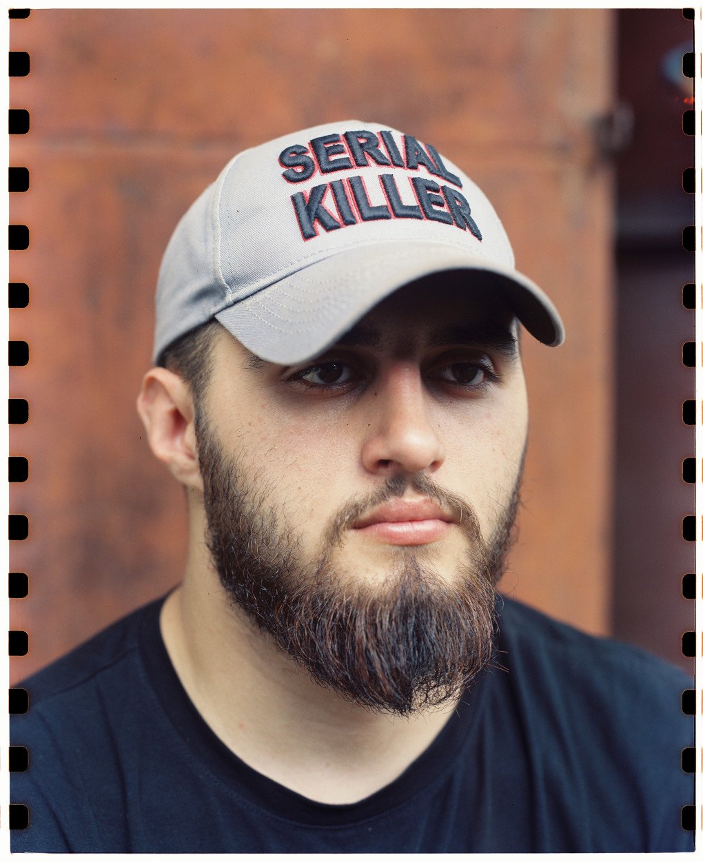 Groot, one of the twin brothers fighting with the Kara-Dag brigade on Ukraine’s north-eastern front. Ukraine, August 2025. Photo by Lucile Brizard/UNITED24 Media.