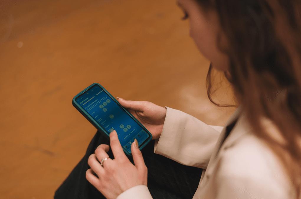 Daria, displaced student from Enerhodar, Mriia user. Photo: mriia.gov.ua