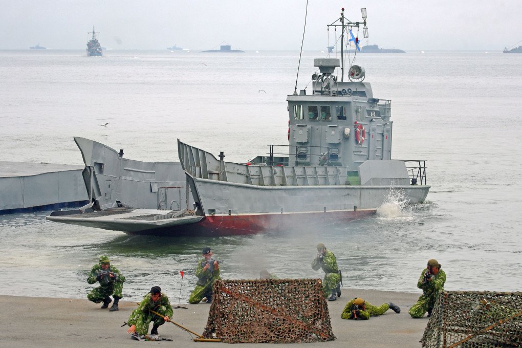 Russian Akula-class landing craft, 2017. (Source: Wikimedia)