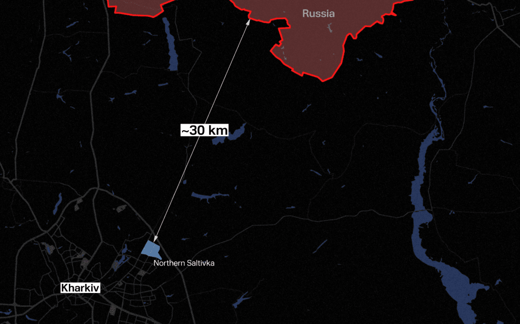Northern Saltivka is located on the northeastern outskirts of Kharkiv. Source: UNITED24 Media Northern Saltivka is located on the northeastern outskirts of Kharkiv. Source: UNITED24 Media