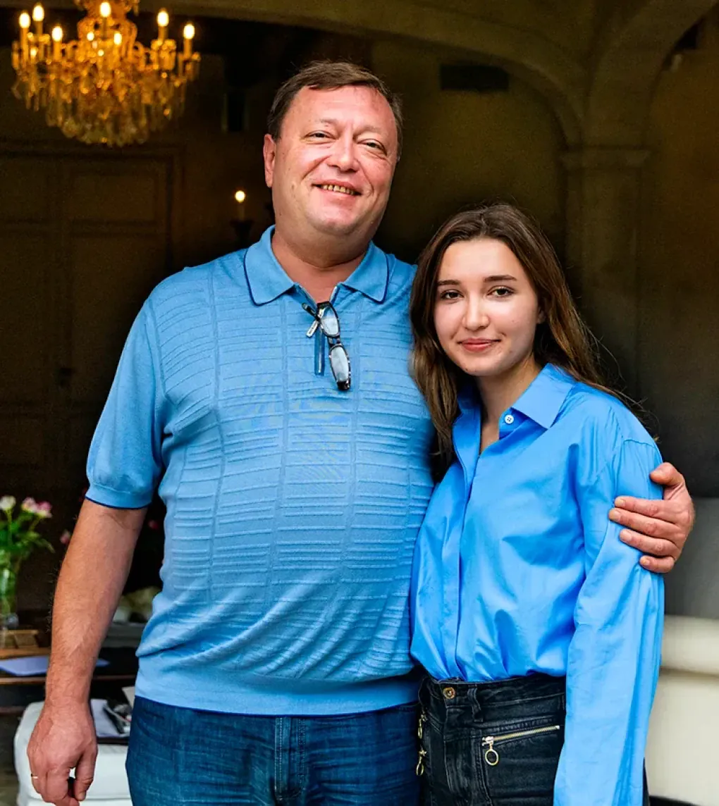 Photo of Konstantin Nikolaev, the owner of La Madonnina. (Source: bolgheridoc.com)