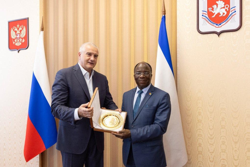 An African diplomat during a visit to illegally occupied Crimea on July 28, 2025. (Source: Russian media) An African diplomat during a visit to illegally occupied Crimea on July 28, 2025. (Source: Russian media)