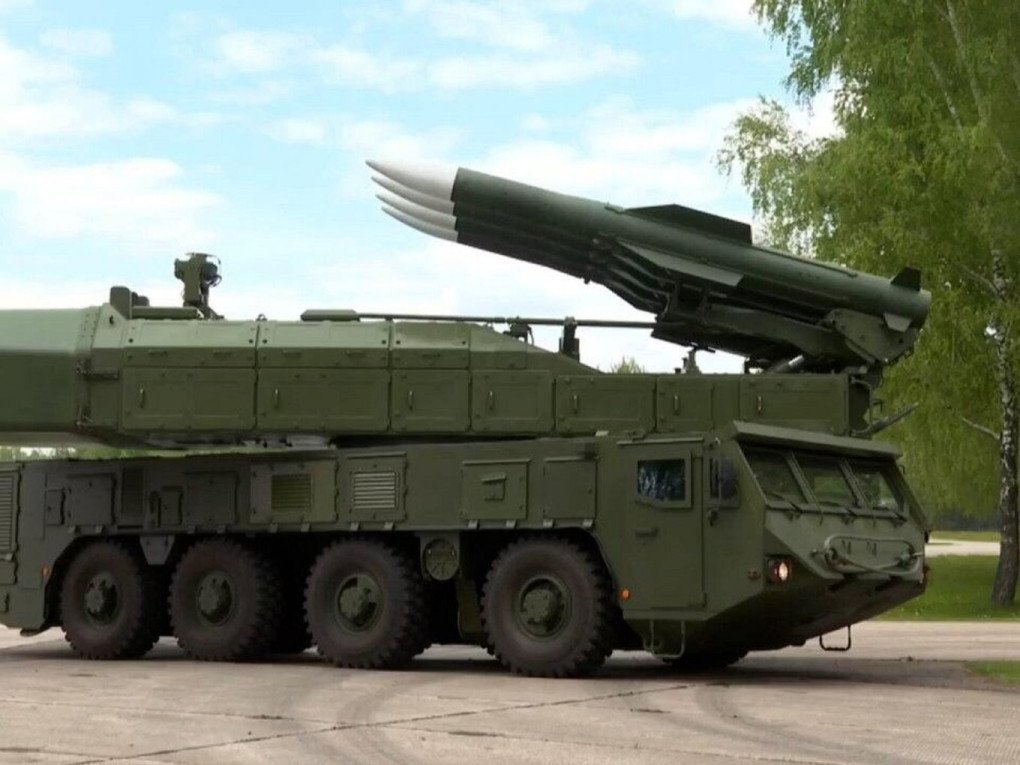 Belarusian Buk-MB2K air defense system at an exhibition. (Photo: open source) Belarusian Buk-MB2K air defense system at an exhibition. (Photo: open source)
