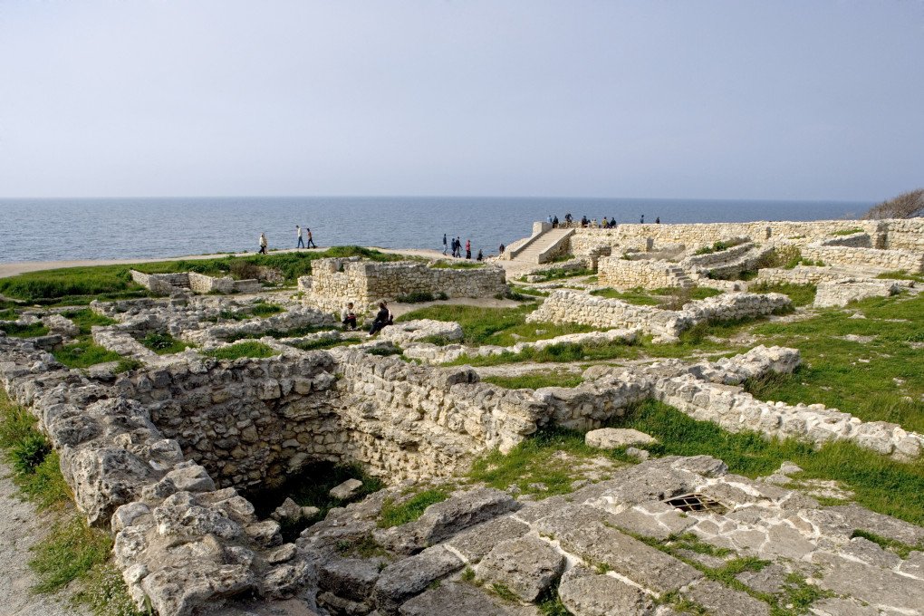 View of the archaeological site of the ancient Greek-roman city of Chersonese Taurica (Unesco World Heritage List, 2013), Sevastopol, Crimea, Ukraine. (Photo by DeAgostini/Getty Images) View of the archaeological site of the ancient Greek-roman city of Chersonese Taurica (Unesco World Heritage List, 2013), Sevastopol, Crimea, Ukraine. (Photo by DeAgostini/Getty Images)