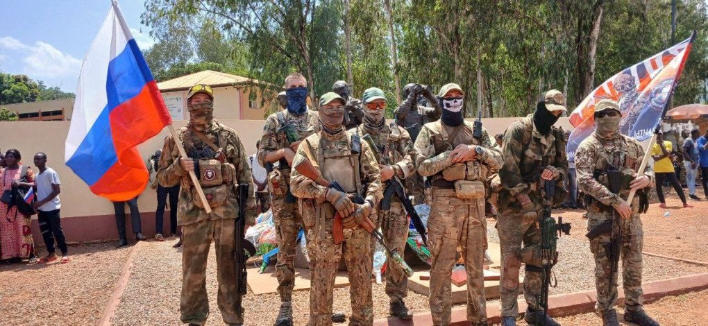 Wagner Group mercenaries pose in Mali during operations Africa. (Source: Open source) Wagner Group mercenaries pose in Mali during operations Africa. (Source: Open source)