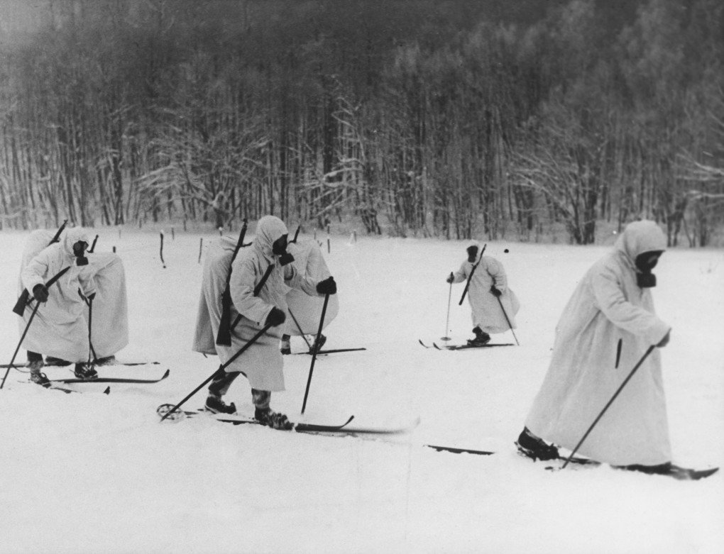 Finnish troops wearing gas masks during the Winter War between the Soviet Union and Finland, circa 1940. (Photo: Three Lions/Hulton Archive/Getty Images) Did Finalnd have a war with Russia?