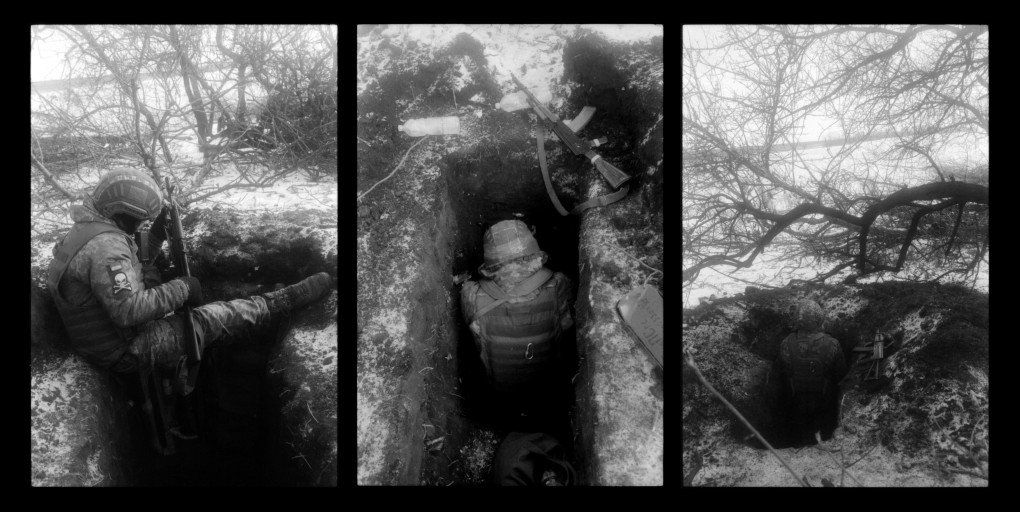 MAR 04 — The Art of war or Rules of caring for a rifle. The name of the project consists of two parts. The first – “The Art of war” – about a general view of the war in Ukraine. This is an attempt to describe how this war is fought, which follows the same principles as any other war hundreds of years ago, from the perspective of Sun Tzu’s ancient work – The Art of War. According to it – where you are slow, pretend to be fast, and where you are fast, pretend to be slow; where you are strong, pretend to be weak, where you are weak, pretend to be strong. (Photo by Dmytro Kypriyan)