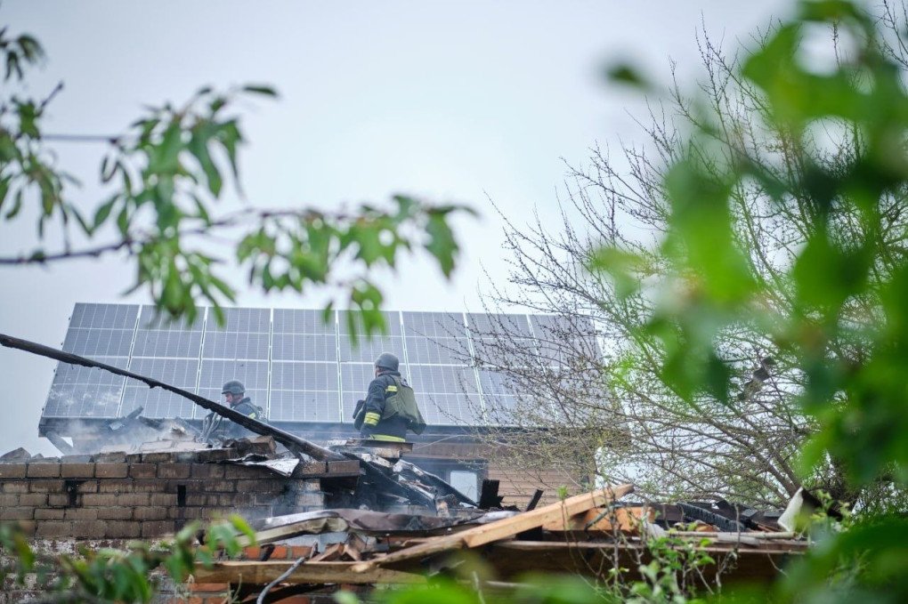 Aftermath of Russian strike on Smila, Cherkasy region, Ukraine on May 13, 2026. (Source: Head of Cherkasy Regional Military Administration)
