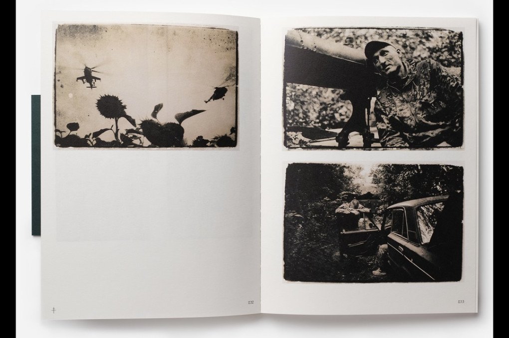 The physical edition of Documentation of the War by Kharkiv-based photographer Vladyslav Krasnoshchok. (Source: Ukrainian Association of Professional Photographers)