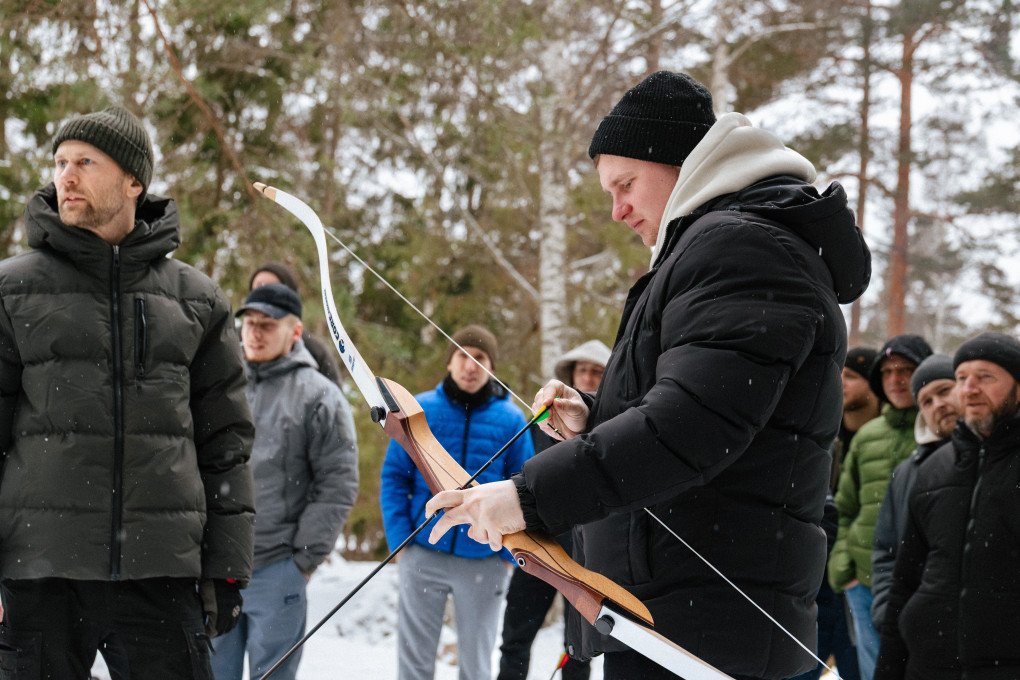 One of the first activities offered to participants is archery. (Photo: Repower Foundation)