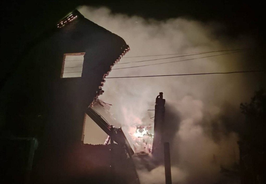 Aftermath of a Russian drone strike on Pavlohrad in Ukraine’s Dnipropetrovsk region, December 12, 2025. (Source: Vladyslav Haivanenko/Telegram)