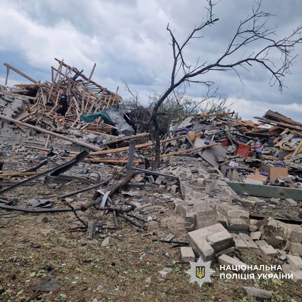 Debris at the site of a Russian attack on Kramatorsk, Donetsk region, September 22, 2026. (Source: National Police of Ukraine)