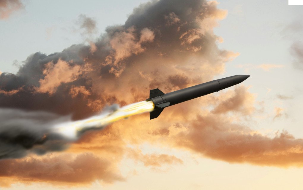 Ukrainian FP-7 ballistic missile render. (Source: Fire Point) Ukrainian FP-7 ballistic missile render.