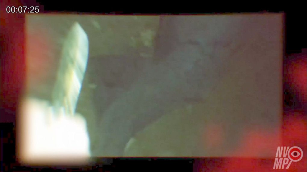 Screenshot from a video of Nazi group, National Socialism/White Power (NS/WP), launching a knife attack. (Source: Nazi Video Monitoring Project (NVM Project) 