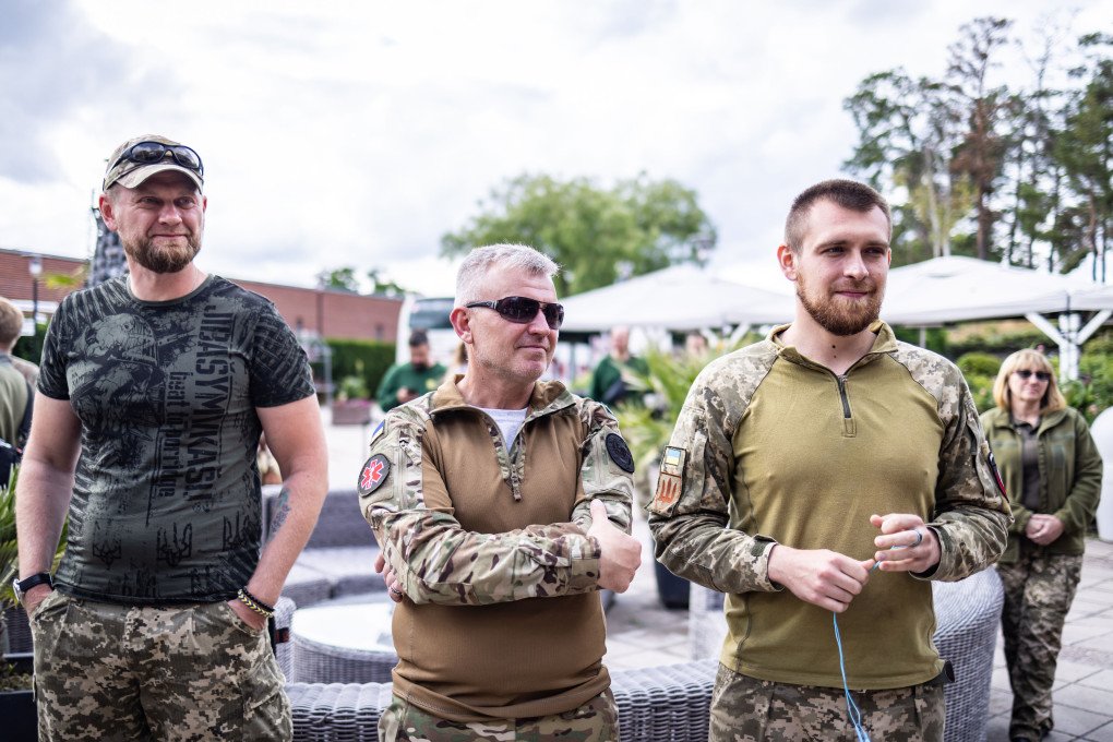 Viktor (L) previously took part in the Repower program in Sweden. Photo: Repower Charitable Foundation 