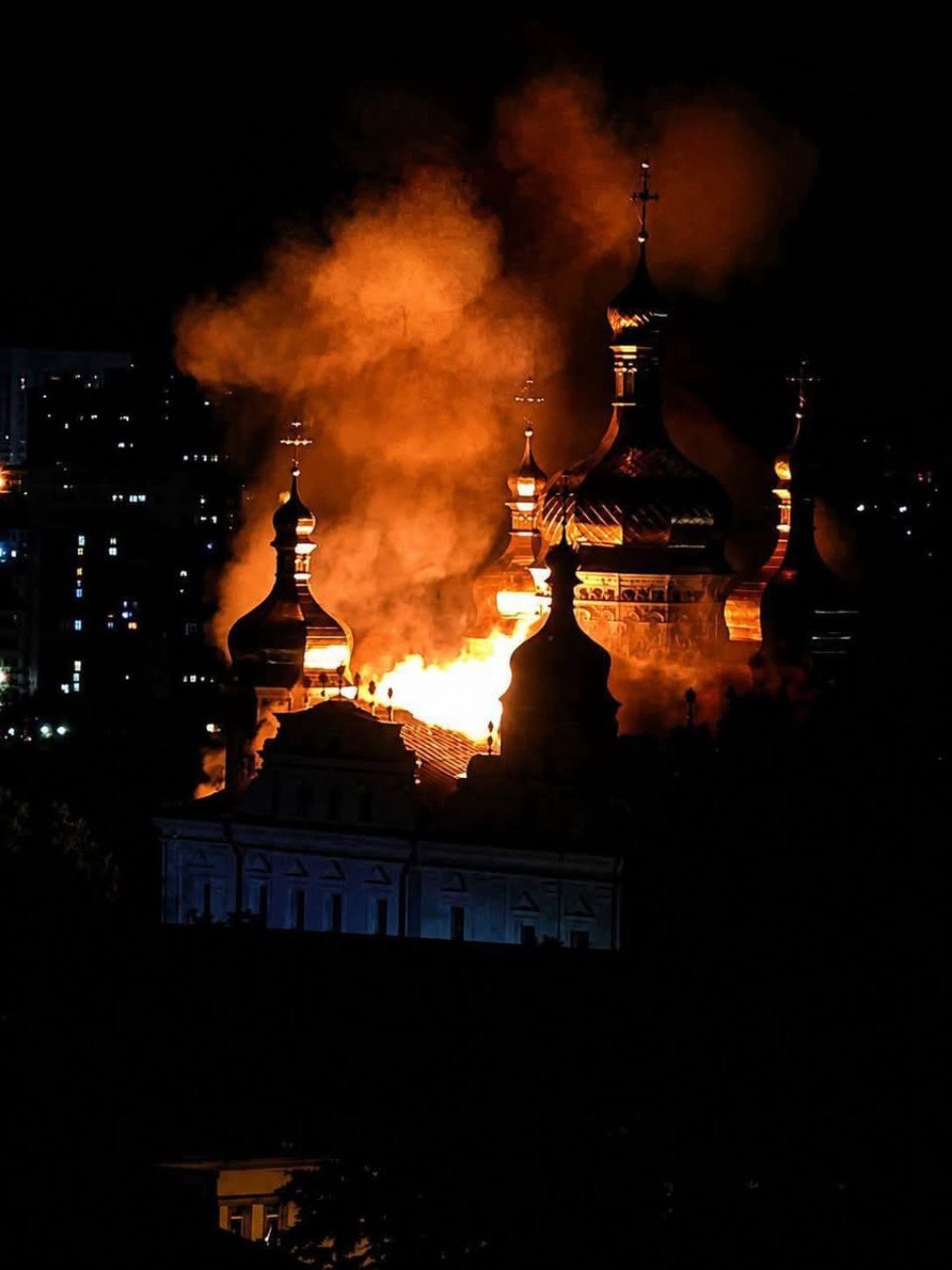 The aftermath of Russian attack on Kyiv Pechersk Lavra. (Source: Yevstratiy Zoria) The aftermath of Russian attack on Kyiv Pechersk Lavra. (Source: Yevstratiy Zoria)