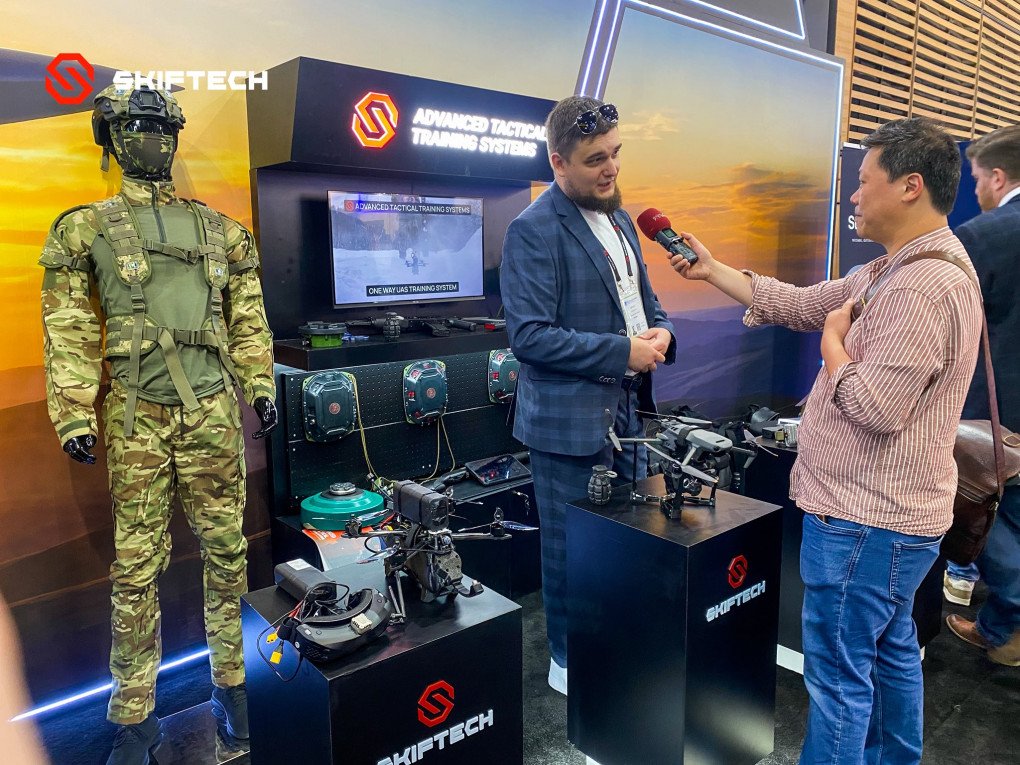 SKIFTECH at the Eurosatory 2026 defense exhibition in Paris, June 2026. (Source: SKIFTECH) SKIFTECH at the Eurosatory 2026 defense exhibition in Paris, June 2026.