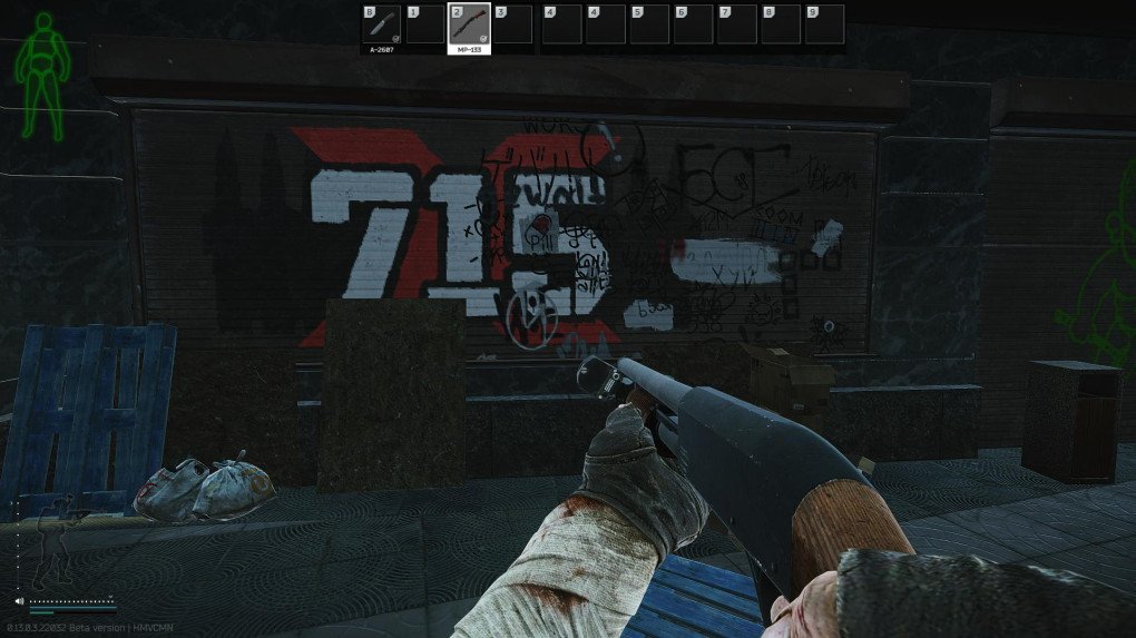 715 graffiti in the Escape from Tarkov game. (Source: Reddit/Suibeam) 715 graffiti in the Escape from Tarkov game. (Source: Reddit/Suibeam)