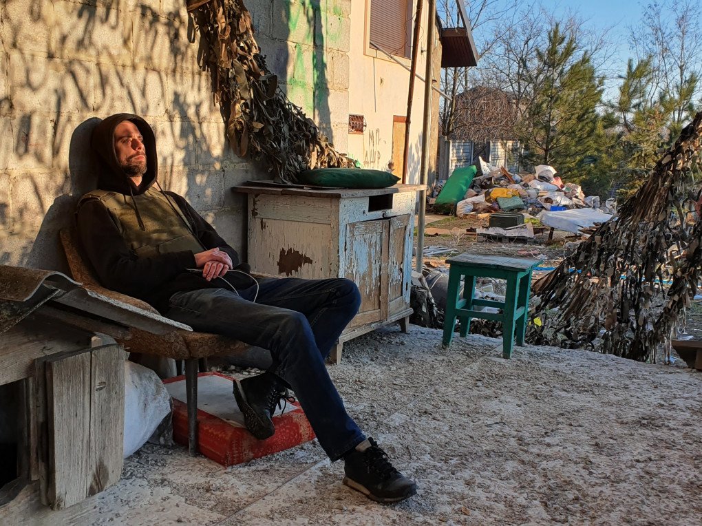 Vadym “Bulik” in Vodiane village, near Mariupol 2020 (Source: Jessica Daly UNITED24 Media) Vadym “Bulik” in Vodiane village, near Mariupol 2020 (Source: Jessica Daly UNITED24 Media)