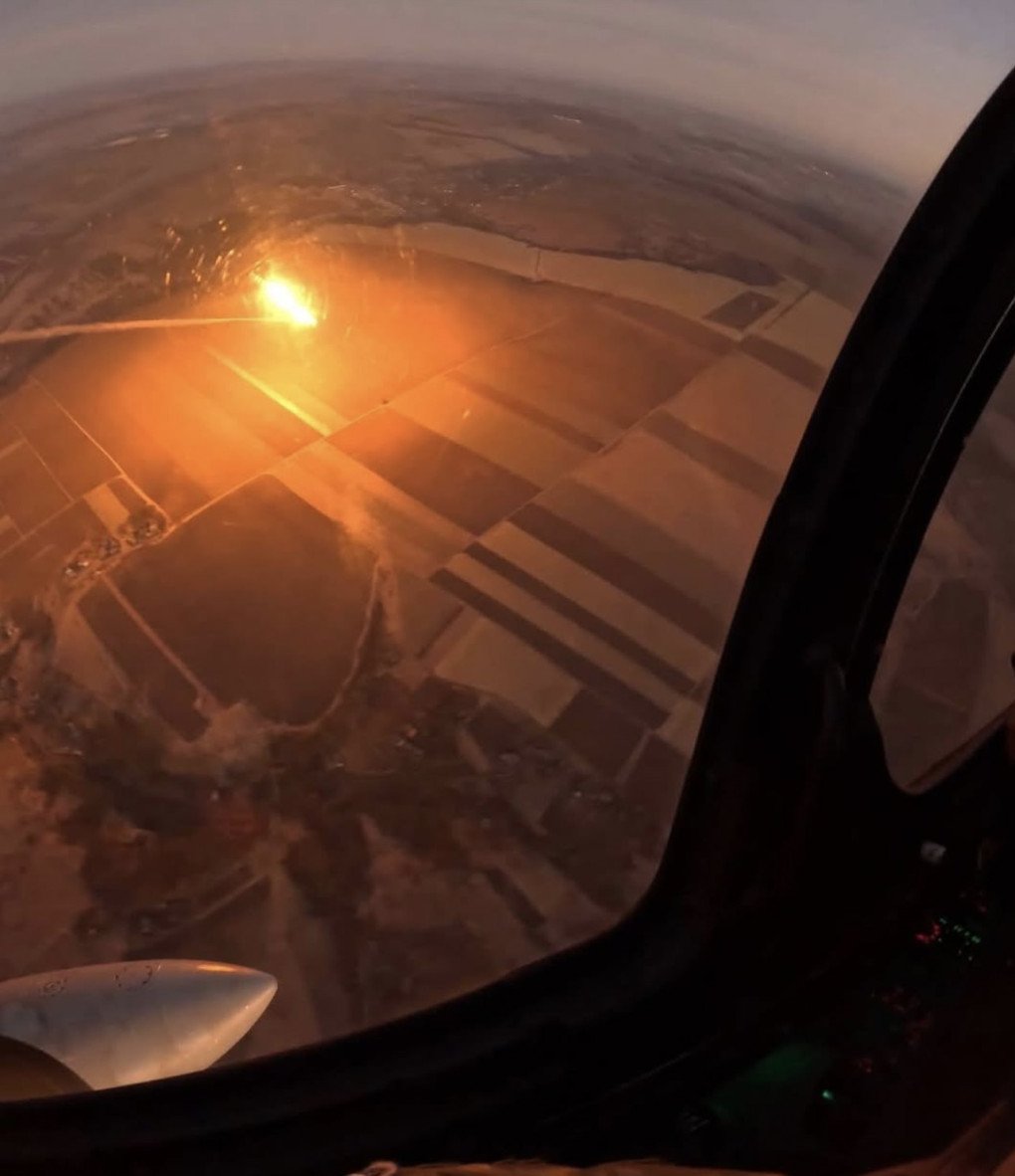 MAR 08 — For the first time, French Mirage 2000-5 fighter jets joined Ukraine’s air defense, intercepting Russian missiles in a massive attack on the country’s energy and gas infrastructure. (Photo by @Ukranian_defence)