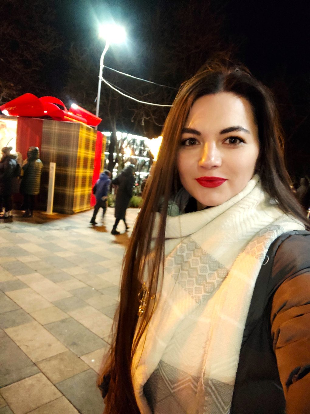 She recalls that in December 2021, she felt a strong desire to travel and decided to visit Lviv and Kyiv for the holidays. Photo: Alina Horhul 