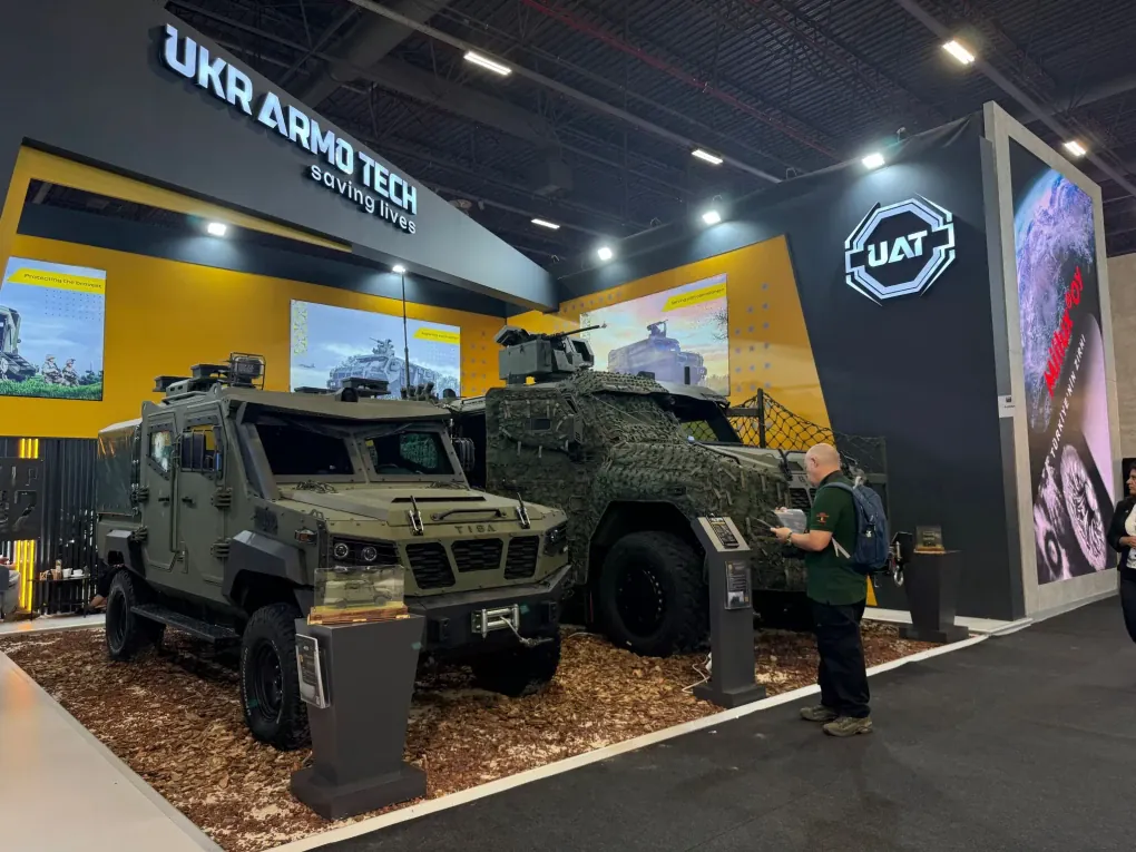 UAT-TISA and UAT.GYURZA-02 armored vehicles on the IDEF-2025. (Source: Defence Blog) UAT-TISA and UAT.GYURZA-02 armored vehicles on the IDEF-2025. (Source: Defence Blog)