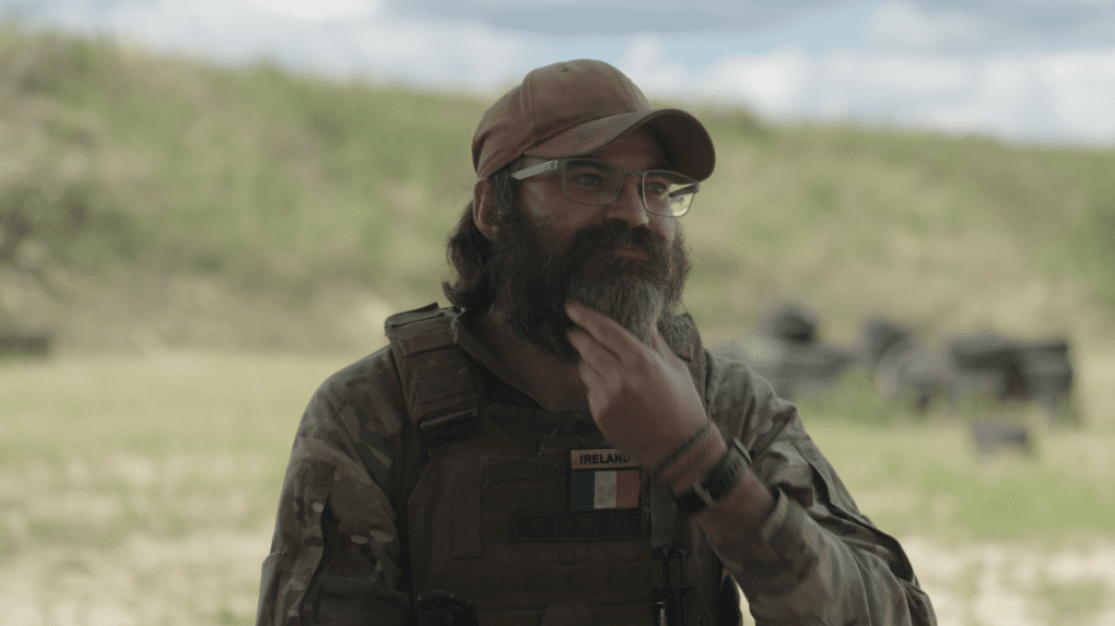 “I haven't actually been to the US since September of 2022, so I'm not really sure if I live there anymore,” Chris, call sign “Hobo”, says. Photo: UNITED24 Media