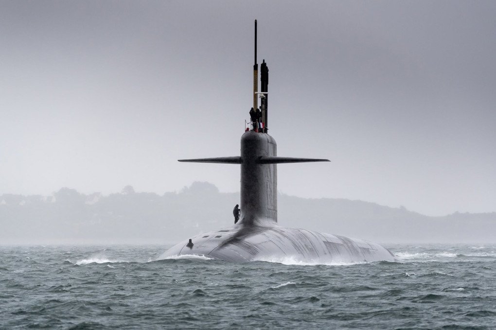 Triomphant-class strategic nuclear submarine Le Vigilant. (Source: Marine Nationale) Triomphant-class strategic nuclear submarine Le Vigilant.