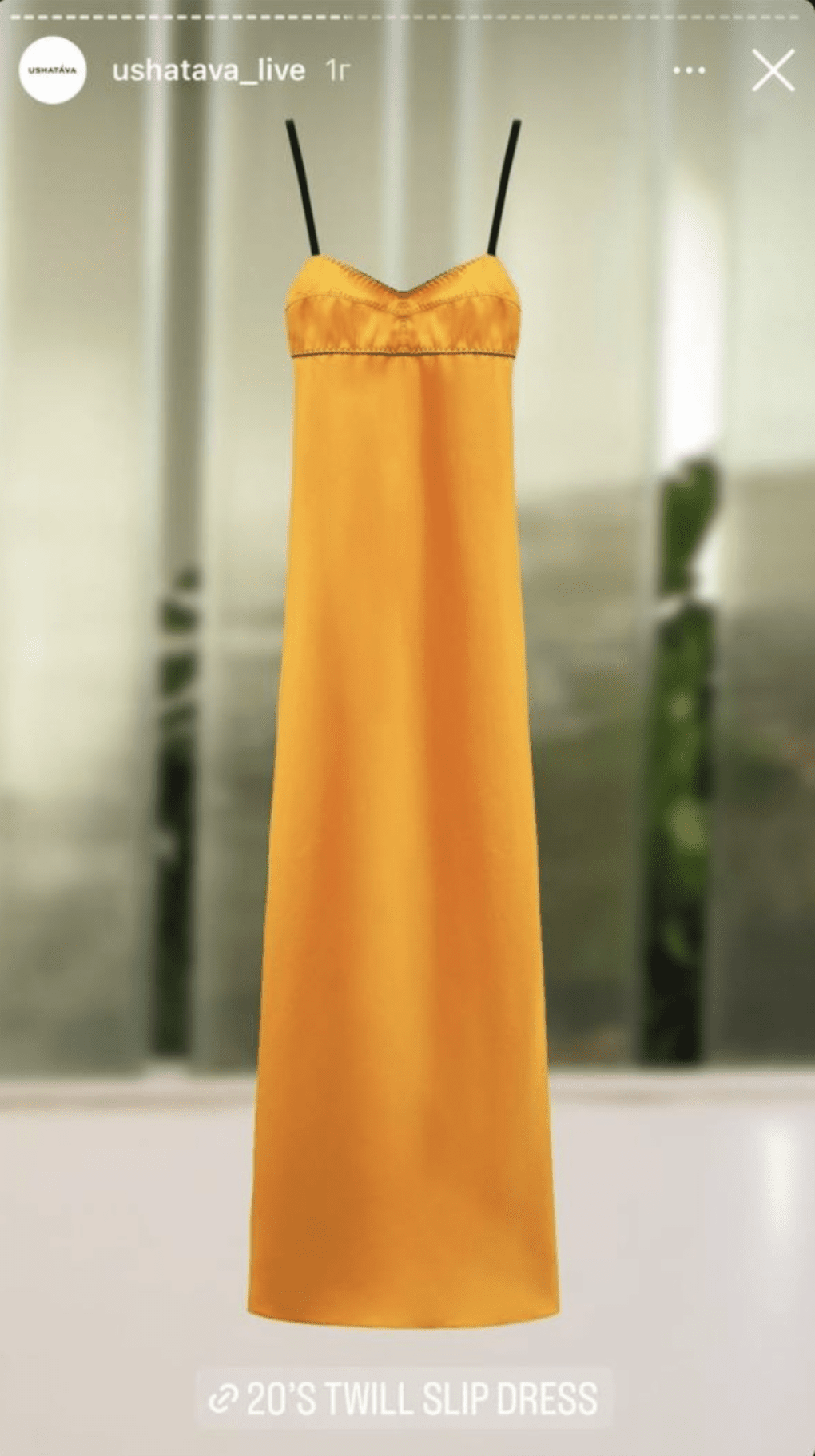 A dress by Russian brand Ushatava. (Source: press office)