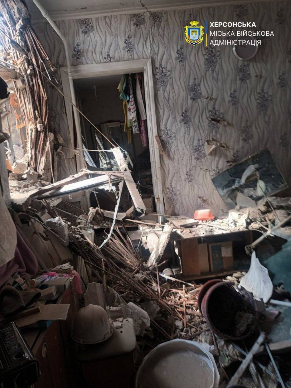 The aftermath of Russian attack on Kherson region, Ukraine on June 1, 2026. (Source: Kherson City Military Administration)