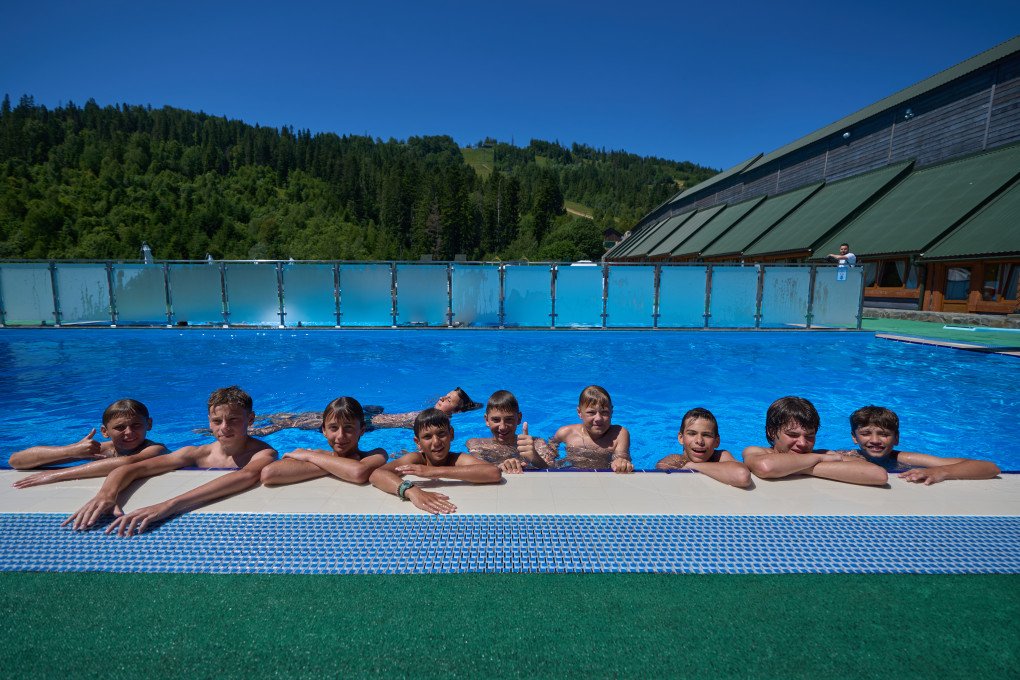 Pool time at Gen.Camp. Photo: Mykyta Shandyba Pool time at Gen.Camp. Photo: Mykyta Shandyba