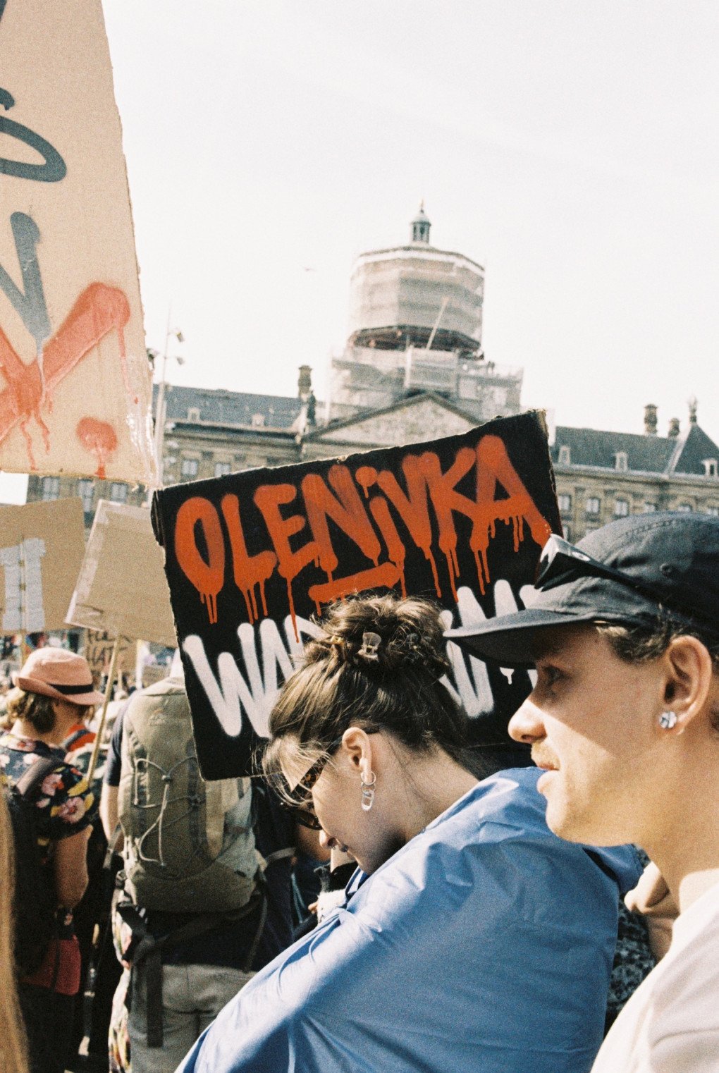 Free Azov rally at Dam Square in Amsterdam. Photo by Ivan and Maksym Frolov.
