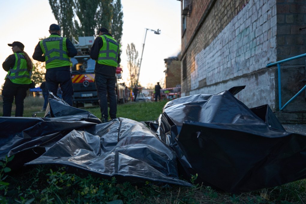 The bodies of the victims of a massive Russian airstrike on Kyiv, August 28, 2025. (Source: Mykyta Shandyba for UNITED24 Media) The bodies of the victims of a massive Russian airstrike on Kyiv, August 28, 2025. (Source: Mykyta Shandyba for UNITED24 Media)