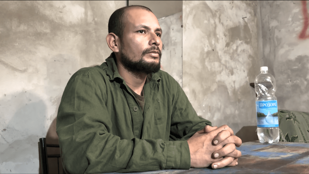 Honduran national Wilson Noel Quintero Guzmán during an interview with Ukrainian forces. (Source: UNITED24 Media) Honduran national Wilson Noel Quintero Guzmán during an interview with Ukrainian forces. (Source: UNITED24 Media)