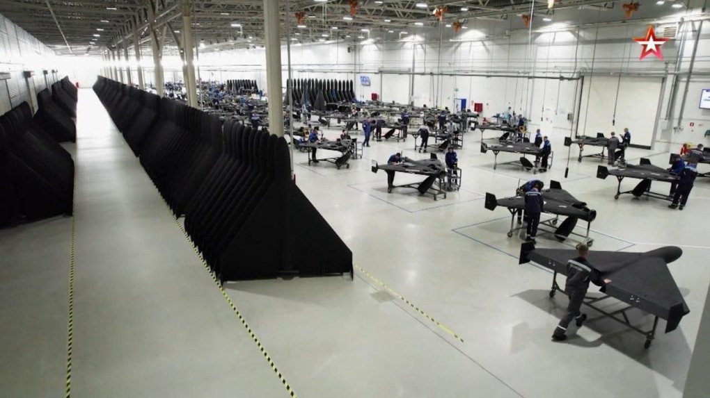 Instalaciones rusas de producción de aviones no tripulados Shahed en Alabuga, Tatarstán. (Fuente: Zvezda)