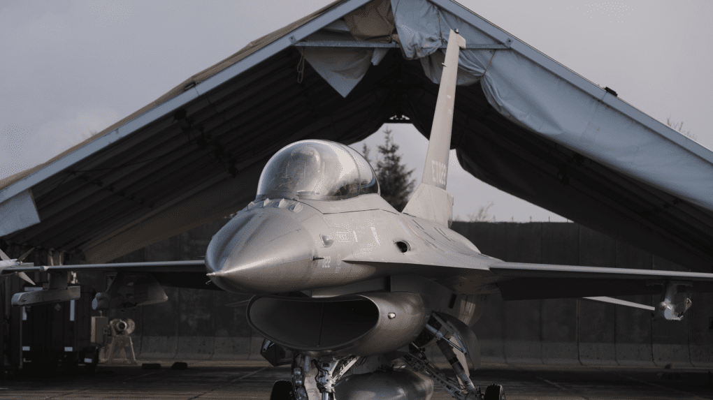 “Nobody had shot down cruise missiles or any aerial targets in our airspace with an F-16 gun before,” the pilot says. Denmark, 2023. Photo: UNITED24 Media